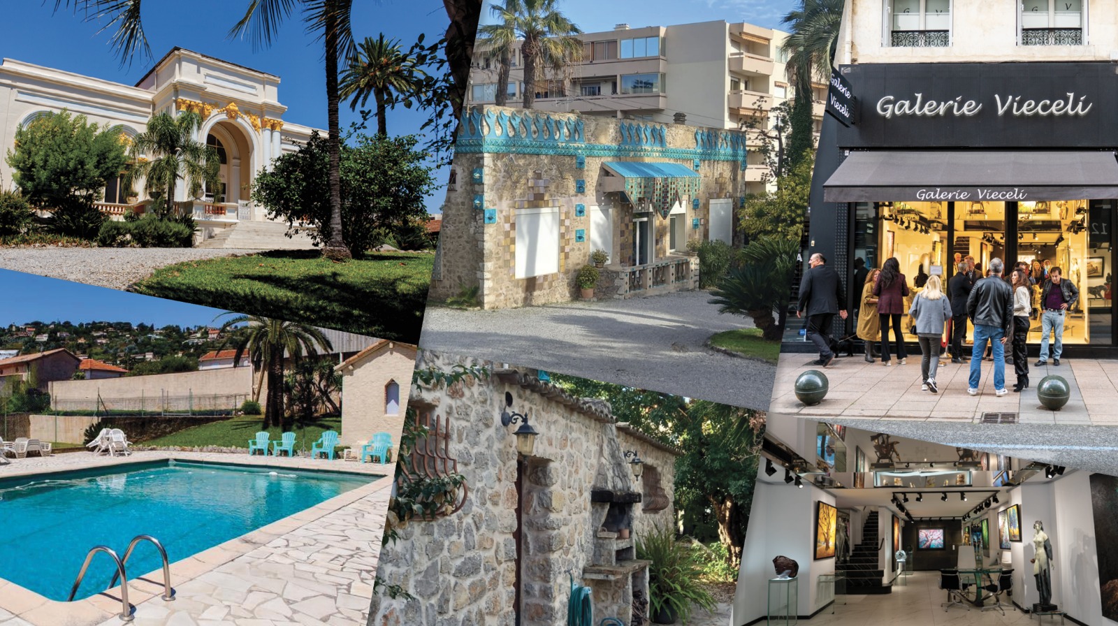 Nos lieux Côte d'Azur